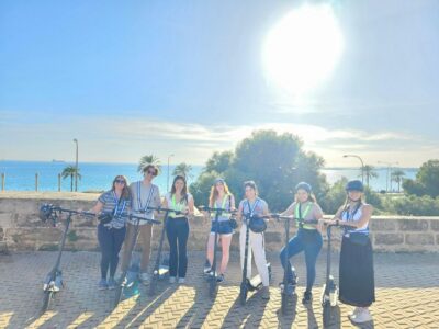 1 Hour Electric Scooter tour in Palma de Mallorca