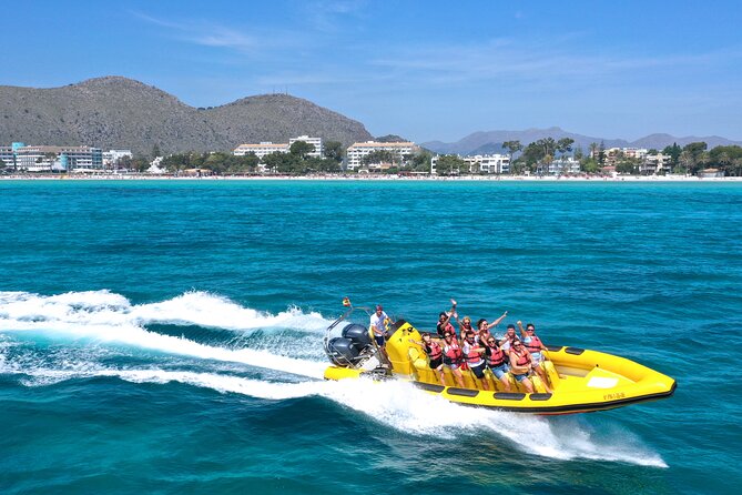 1 Hour of Adrenaline and Speedboat adventure in Alcúdia - Speed and Safety: What It’s Like Once You Meet Up