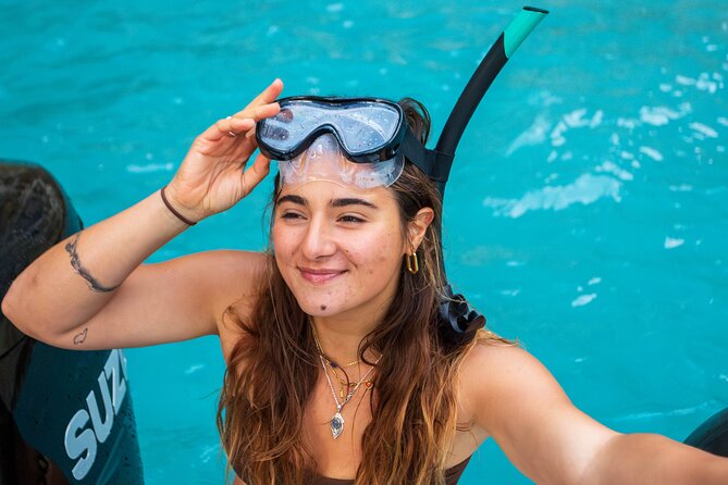 Alcudia: 3-hour Speedboat Adventure with Snorkel - Platja Des Coll Baix: 45 minutes of swimming and snorkel time