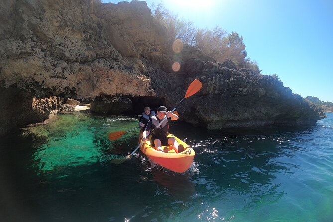 Alcudia: Guided Sea Kayaking & snorkelling Tour (day & sunset) - Sea caves: what to expect when the lights come on