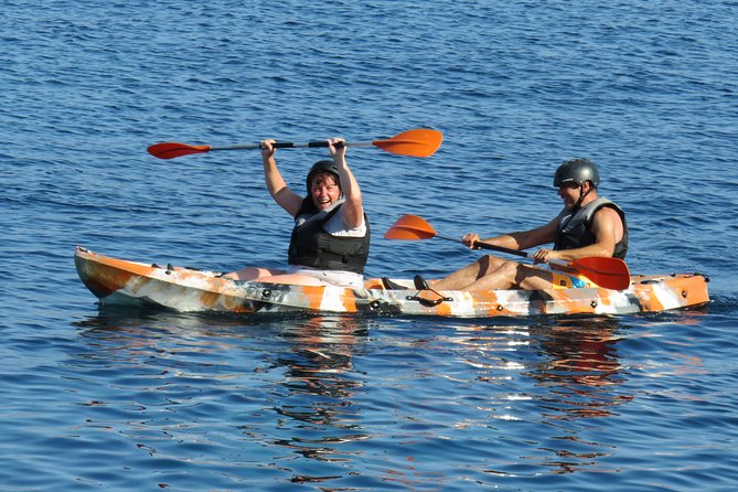 Alcudia: Guided Sea Kayaking & snorkelling Tour (day & sunset) - The cliff jump surprise: optional adrenaline