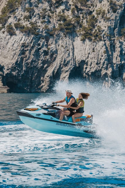 Alcudia: JetSki Tour Coll Baix beach & Caves (free Photos) - Jet Skiing Past Alcanada to Coll Baix Caves: The Big Idea