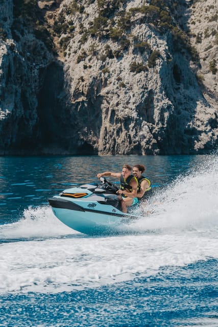 Alcudia: JetSki Tour Coll Baix beach & Caves (free Photos) - The Caves Moment: When Conditions Affect What You See