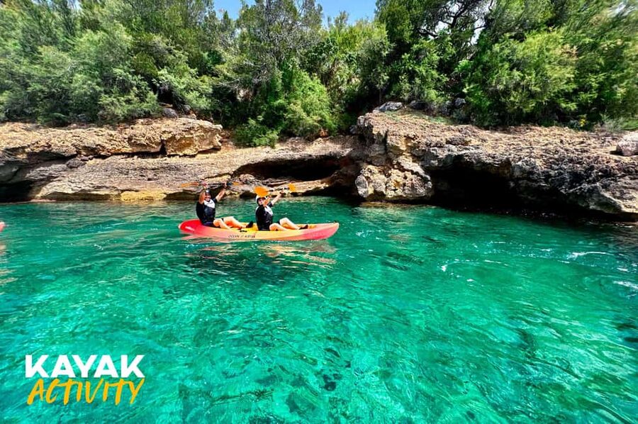 Alcudia: Kayak Tour with Snorkel & Sea Cave Swim - Meeting at Camí Vell de la Victòria and picking the right route