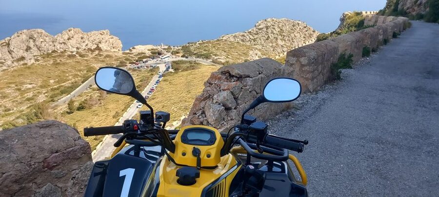 Alcudia: Quad Sightseeing Tour with Viewpoint and Beach - Driving the Alcudia and Pollensa loop: roads, farms, and sea air