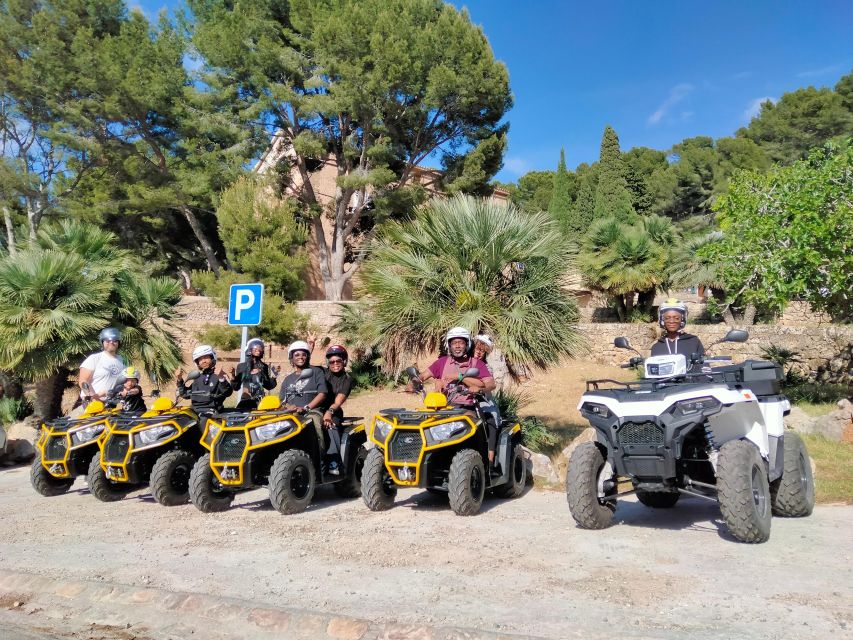 Alcudia: Quad Sightseeing Tour with Viewpoints - First stop: Quad Funtours Alcudia and a quick ride prep