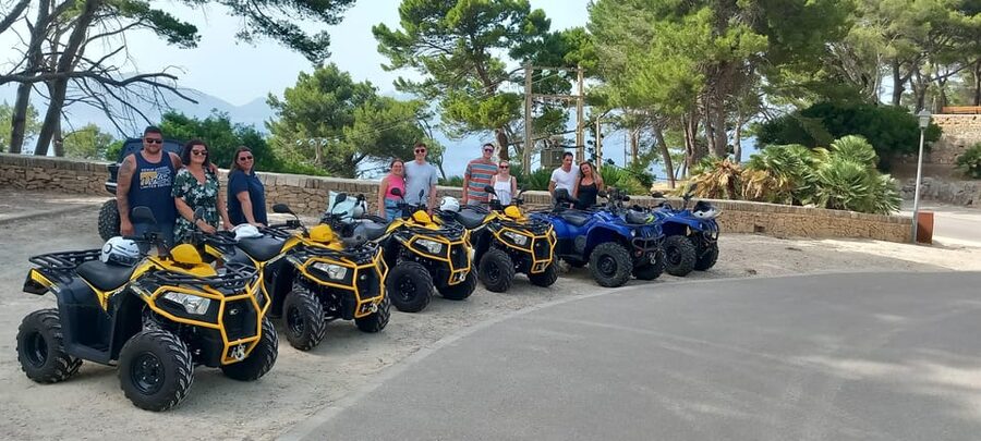 Alcudia: Quad Sightseeing Tour with Viewpoints - The mountain road ascent toward La Victoria, thrills plus a breather