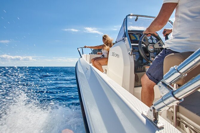 Boat rental without license - B520 'Neptuno' (5p) - Can Pastilla - The four hours on the water: cruising, swim breaks, and snorkeling time