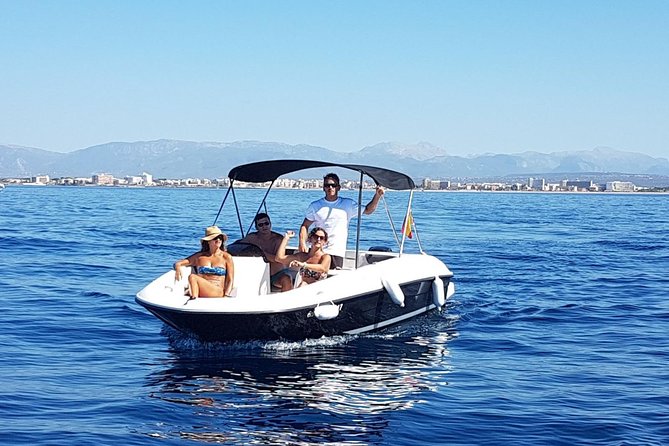 Boat rental without license - B540 'Gaia' (5p) - Can Pastilla - No licence to drive: the speed trade-off you should expect