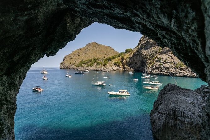 Boat, Tram and Train Tour in Mallorca from the South - Sa Calobra Cove and Torrent de Pareis: the scenic payoff