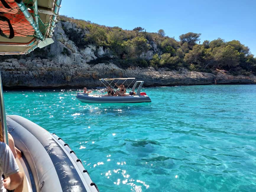 Boat trip from Portocolom to the Cala Varques Natural Area - Snorkeling with fish: the bread tip and your best way to enjoy it