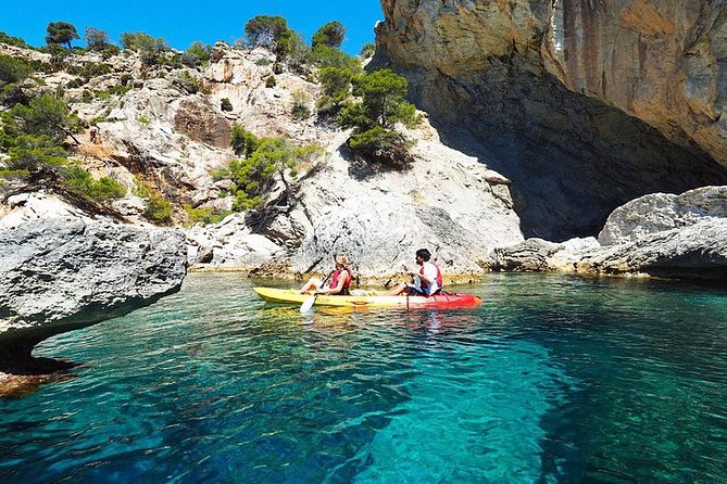 Breathtaking guided Kayak tour from Sant Elm the bay of Cala en Tió - Pacing, Fitness, and Small-Group Reality