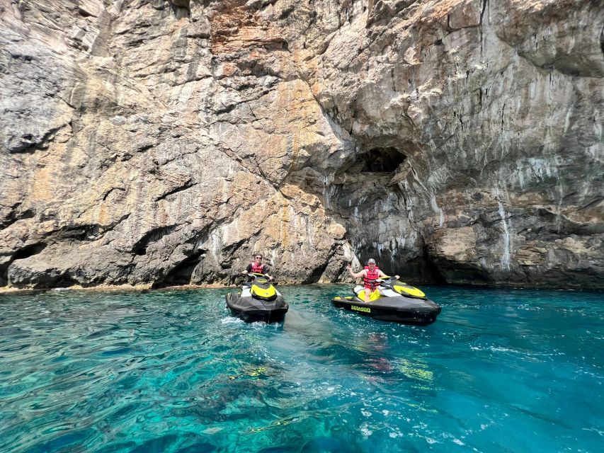 Cala Millor: Jetski Tour of Sea Lion Cave or Caves of Artà - Route options: Sea Lion Cave and Caves of Arta