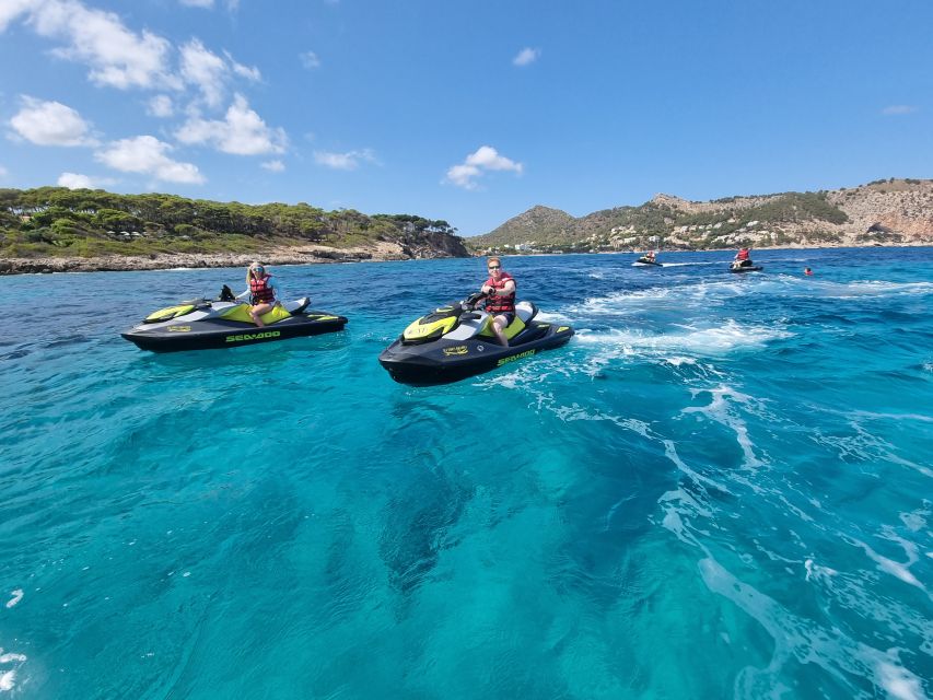 Cala Millor: Jetski Tour of Sea Lion Cave or Caves of Artà - Sunset jet ski from Cala Bona, when the sea is calm