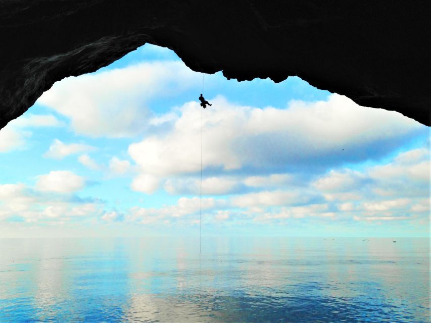Cala Romàntica: Water Cave Adventure in Cave Es Coloms - The optional 25-meter abseil: what it is really for