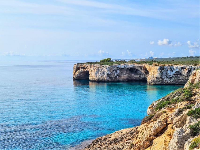 Cala Romàntica: Water Cave Adventure in Cave Es Coloms - Getting out and the Cala Falcó swim: short, clear, and worth it