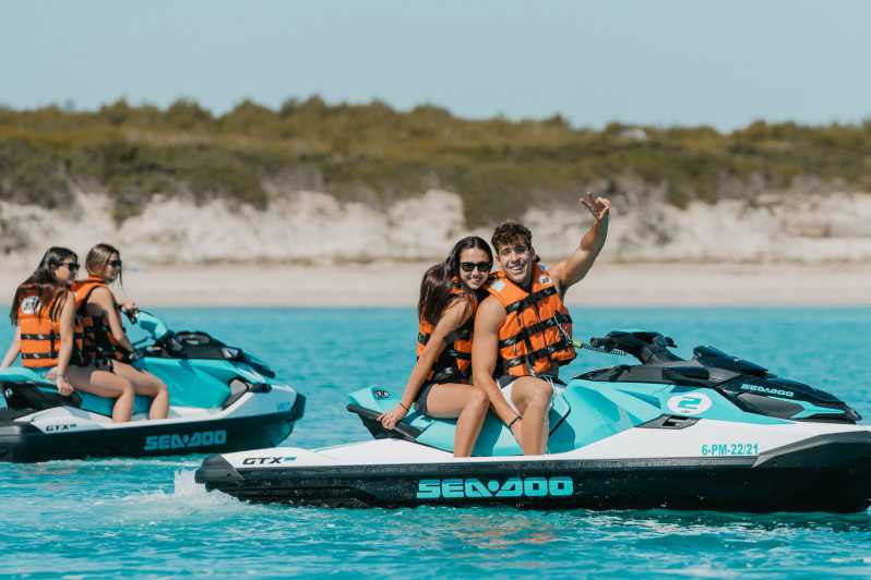 Can Picafort: Guided Playa de Muro Jet Ski Tour with Photos - Meeting at GOJET Mallorca and getting ready fast
