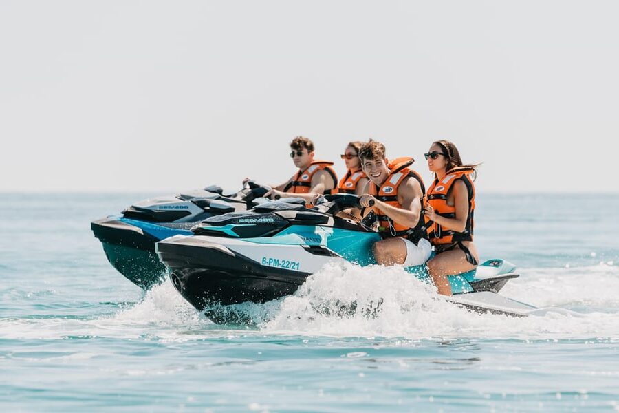 Can Picafort: Guided Playa de Muro Jet Ski Tour with Photos - Price and value for a 30-minute ride (what $112 really means)