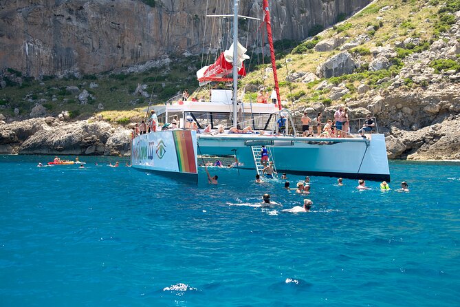 Catamaran Trip in Alcudia - Cala Engosalba Anchor Time: The Cruise’s Main Swim Window