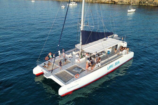 Catamaran with BBQ in the Bay of Palma - Swim and Snorkel Breaks: How the Water Time Really Plays