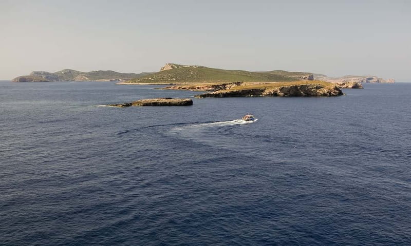 Colonia Sant Jordi: Classic & Express Boat Tour to Cabrera - The Boat Ride: Settling In After the 1-Hour Ferry