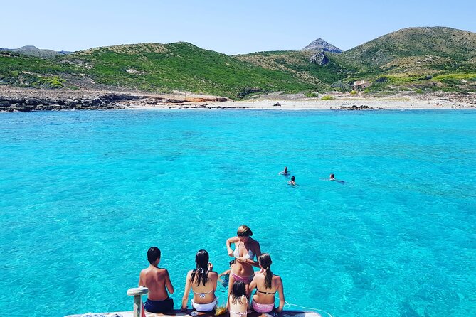 Day on Boat with Royal Charters Malloca - Cap Ferrutx natural port, aperitif views, and water activities
