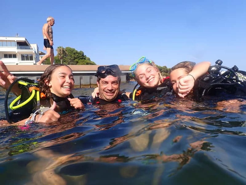 Discover Scuba Diving, scuba diving for begginers!! - Son Caliu start: where the session begins and why it matters
