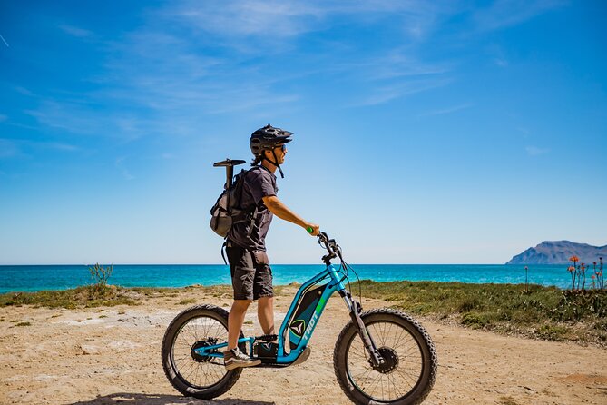 Discover Son Serra de Marina offroad e-scooters 100%FUN adventure - Rancho Grande Park: The All-Terrain E-Scooter Part
