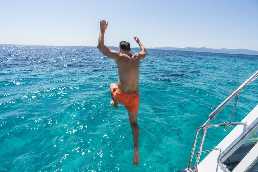 El Arenal, Mallorca: Bay of Palma Boat Tour with Snorkeling - Your Swim Stop: What It Feels Like in Real Life