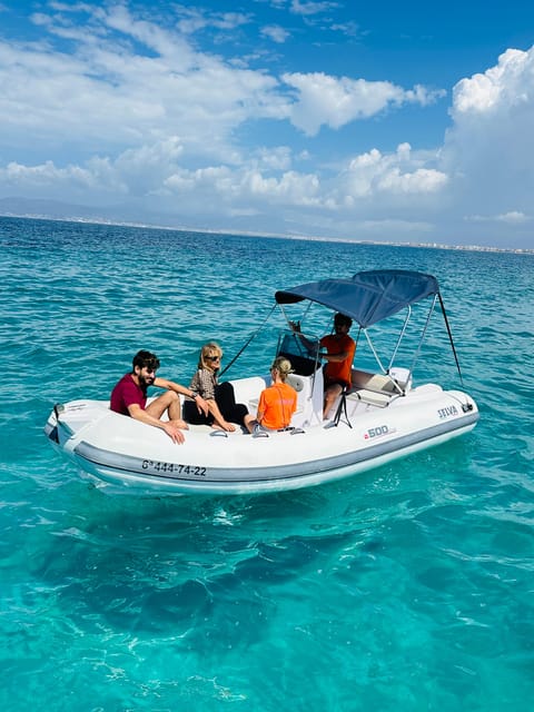 El Arenal: Private Mallorca Boat Rental (No License Needed) - License-Free Captain Time in El Arenal