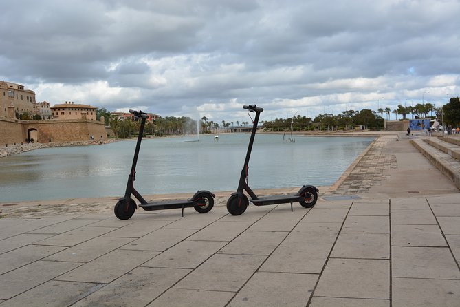 Electric kick scooter rental in Palma de Mallorca - Planning your route for a one-hour scooter spin