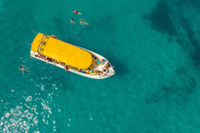 Enjoy crystal clear waters for 2 hours - Entering The Boat: Comfort, Shade, and a Small-Group Pace