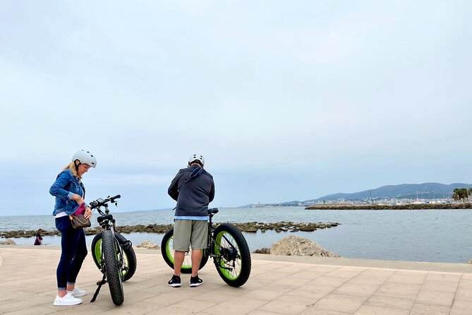 Exclusive Fat Tire E-Bike Tour in Palma - El Molinar, Then the Cathedral of Light and Almudaina Palace