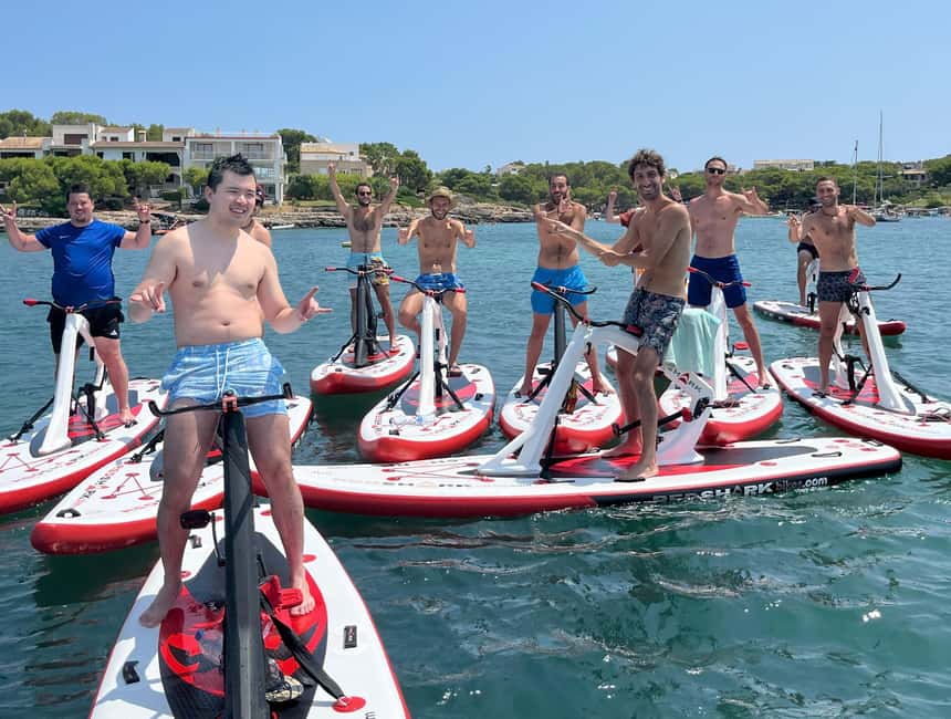 Exclusive sup bike excursion in Cala Ferrera - Why Cala Ferrera works so well for a water bike