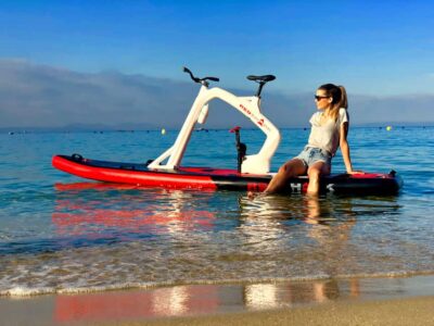 Exclusive sup bike excursion in Cala Ferrera