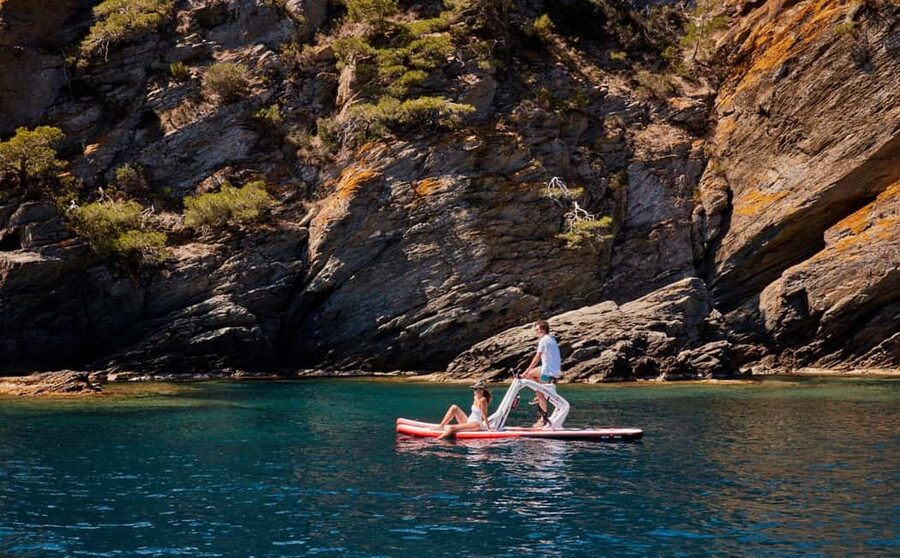 Exclusive sup bike excursion in Cala Ferrera - The second bike ride segment: enjoy the coast at your own pace