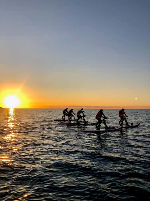 Exclusive sup bike excursion in Cala Ferrera - Exercise plus nature, without the pressure of a full workout