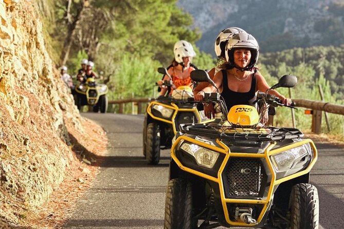 Excursion in Mallorca by Quad - The Serra de Tramuntana riding: where the views come from