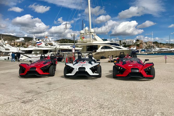 Explore Mallorca in Your Own Formula One Car - Stop-by-stop: Malgrats 2, Palma port, Cala de Estellencs, and Port d’Andratx