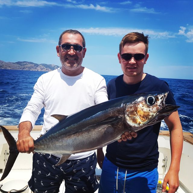 Fishing Boat Trip in Mallorca - North Mallorca fishing from Can Picafort is different (in a good way)