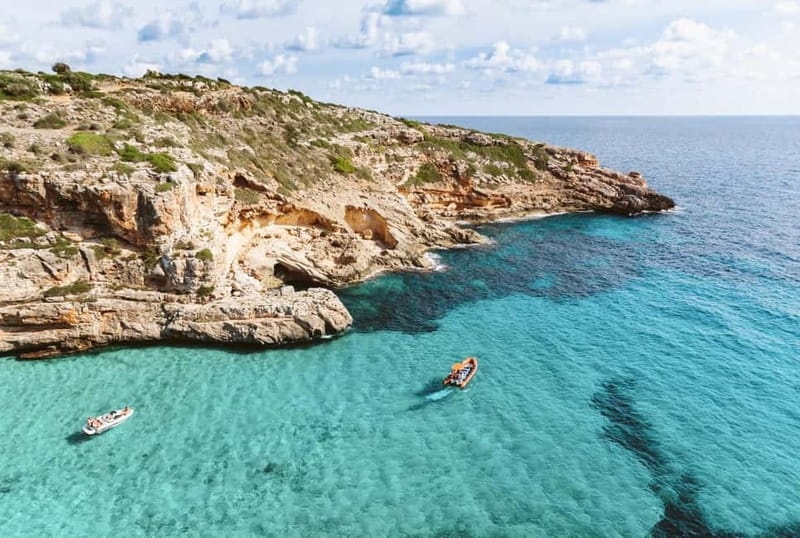 From Cala Figuera: Boat Tour to Cala Marmols & Caló de Moro - The smugglers’ caves vibe around S’Almunia