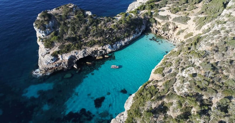 From Cala Figuera: Boat Tour to Cala Marmols & Caló de Moro - The RIB ride: quick, small, and not always smooth