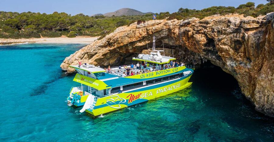 From Calas de Mallorca: Scenic Glass Bottom Boat Tour - East Coast Views From Calas de Mallorca: Why This Route Feels Special