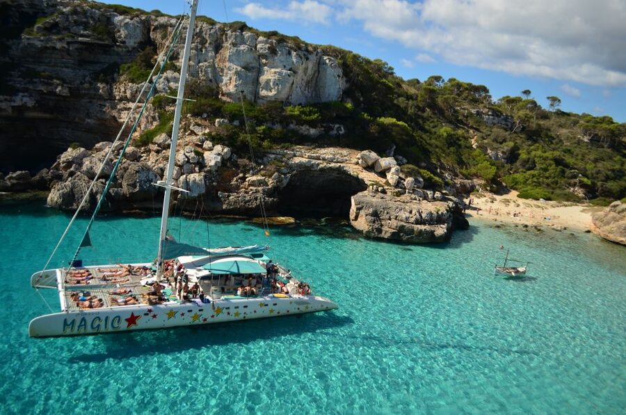 From Colònia de San Jordi : Catamaran Cruise to Es Trenc - Where You Board the Catamaran in Colonia de Sant Jordi