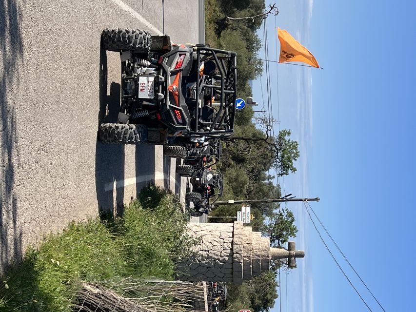 From East Mallorca: Guided Beach and Mountain Buggy Tour - Automatic mountain buggies: fun rules that keep it safe