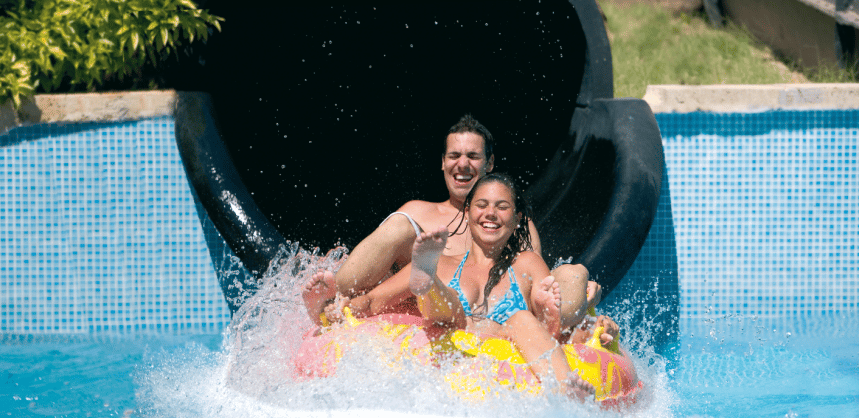 From Mallorca: Aqualand and Arenal Tickets and Transfer - Aqualand Arenal from Mallorca: a big, fun day with built-in guidance
