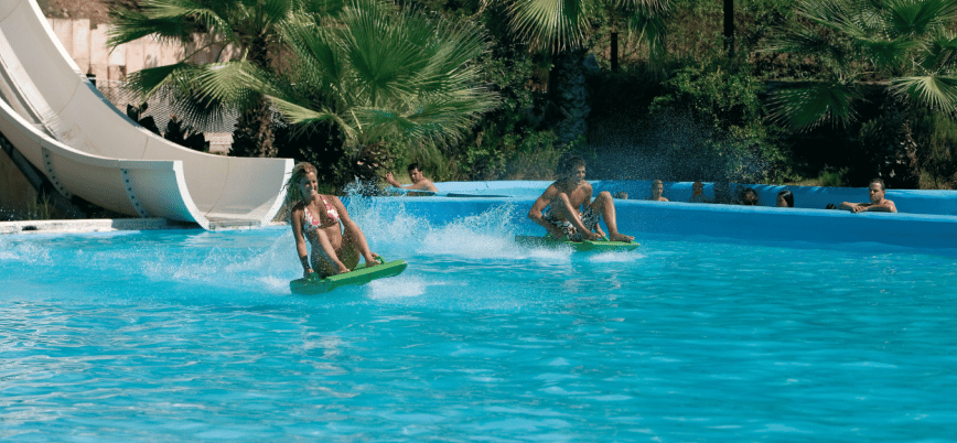 From Mallorca: Aqualand and Arenal Tickets and Transfer - Skip-the-line entry, plus a guide who helps you choose your route