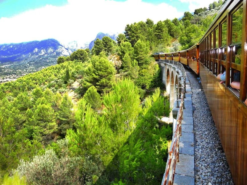 From Palma: Serra Tramuntana and Lluc Monastery Guided Tour - The famous Soller train ride: the classic finish toward Palma