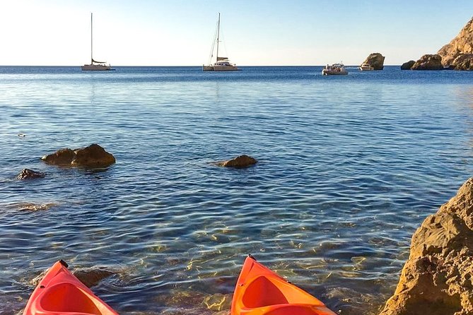Guided Kayak Sunset Tour in Sant Elm with Picnic - The 3.5-hour flow starting at 5:30 pm