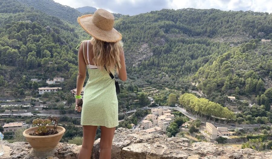 Hidden Coves, Hiking & Snorkeling Adventure in Mallorca - Deià for lunch and a breather with mountain views